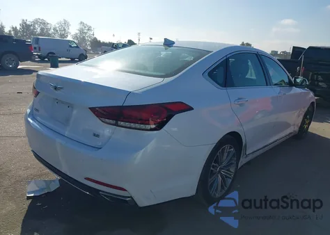 2018 Genesis G80 3.8 из США, поврежденный, VIN KMHGN4JE8JU262906